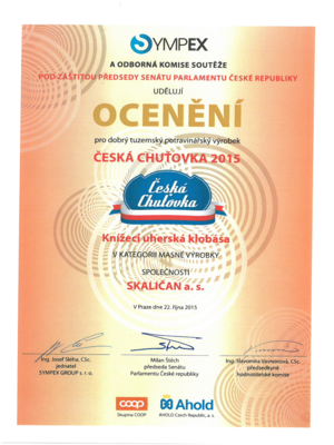 Knížecí uherská klobása