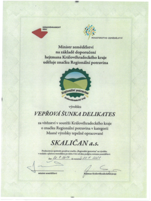 Vepřová šunka delikates